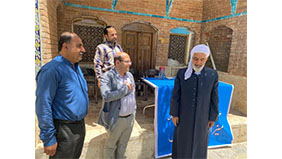 برگزاری میز خدمت آبفا در مسجد جامع سنندج