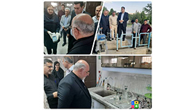 رئیس هیئت مدیره شرکت مهندسی آبفا کشور از تصفیه خانه های آب و فاضلاب سنندج بازدید نمود
