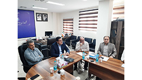 بررسی مسائل و چالش های حوزه منابع انسانی آبفا کردستان با حضور مدیرکل دفتر توسعه مدیریت و تحول اداری شرکت مهندسی آب و فاضلاب کشور